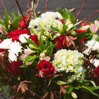 3 Dozen Red Roses Deluxe arrangement in Vase
