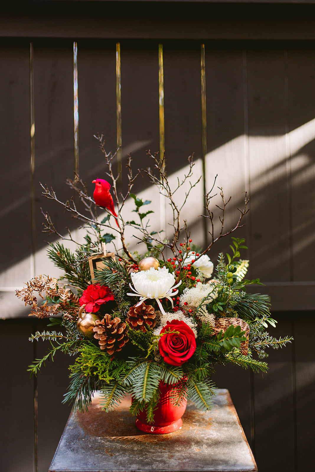 Cardinal Tree Arrangement - Designer Choice