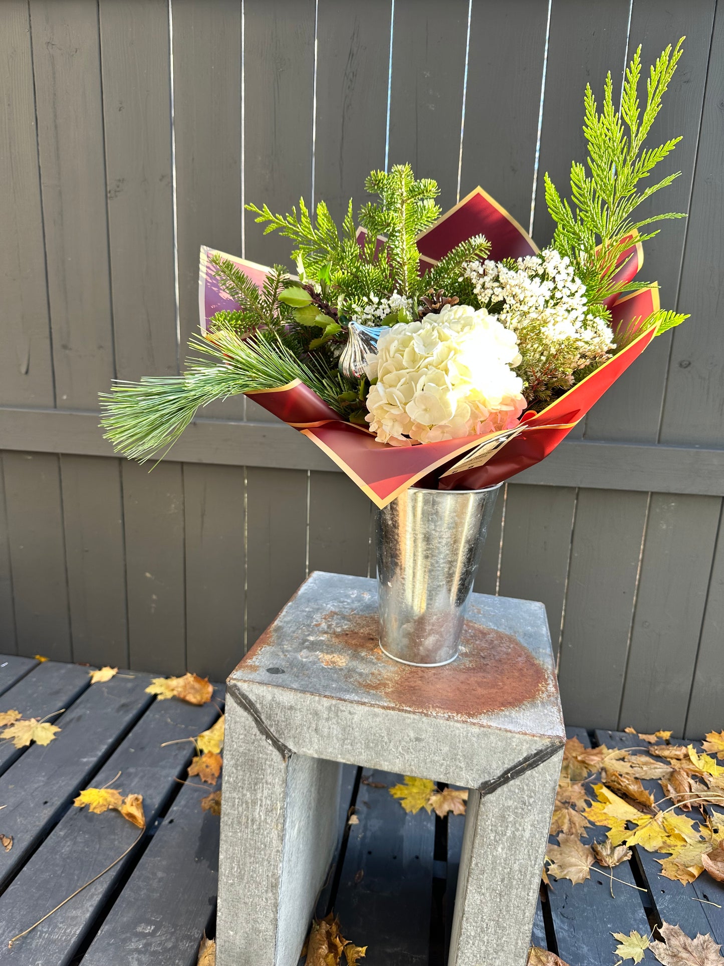 Christmas Grab & Go with no vase.