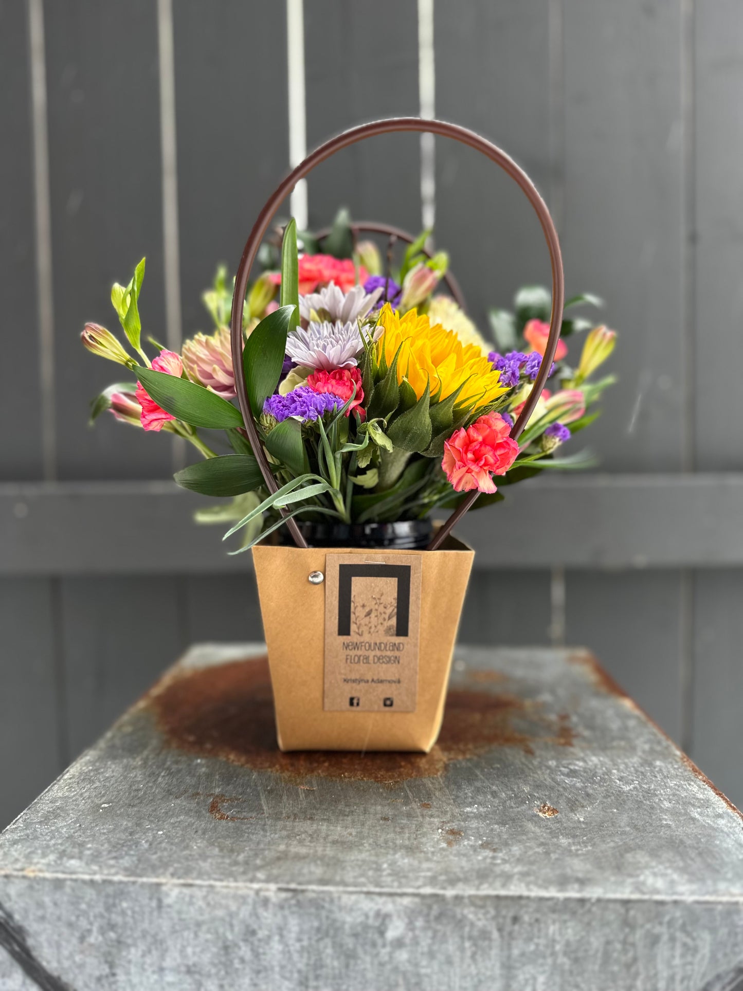 Mini Vase arrangement