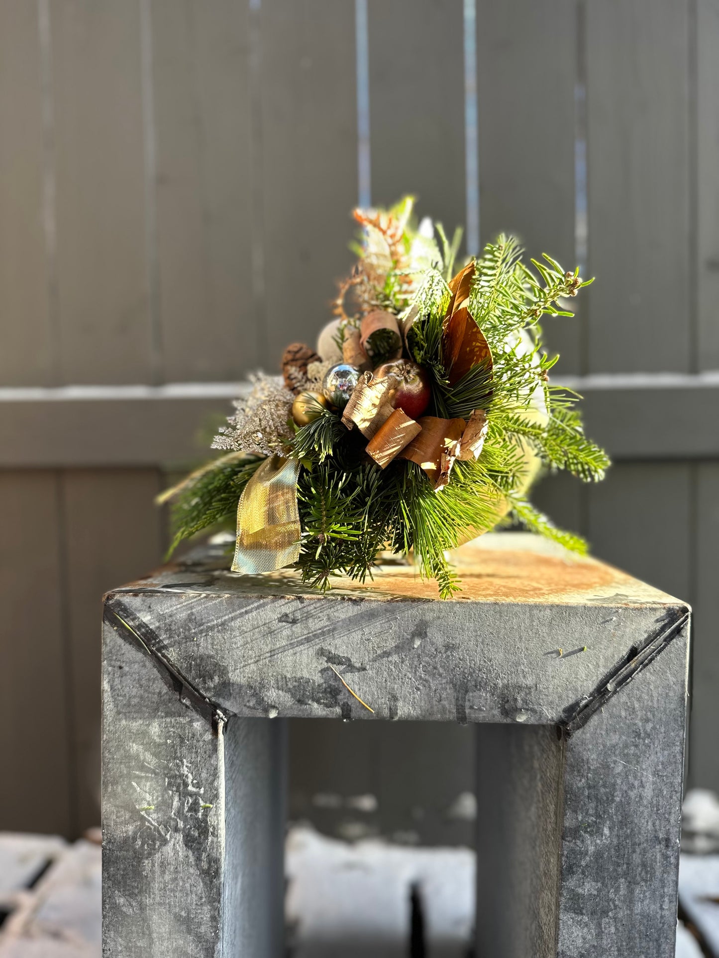 Christmas Moon Arrangement
