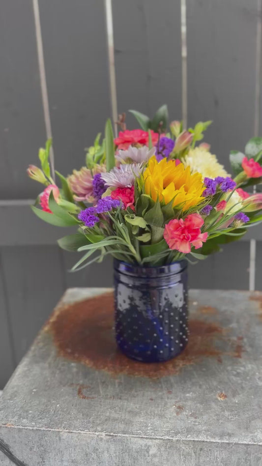 Mini Vase arrangement