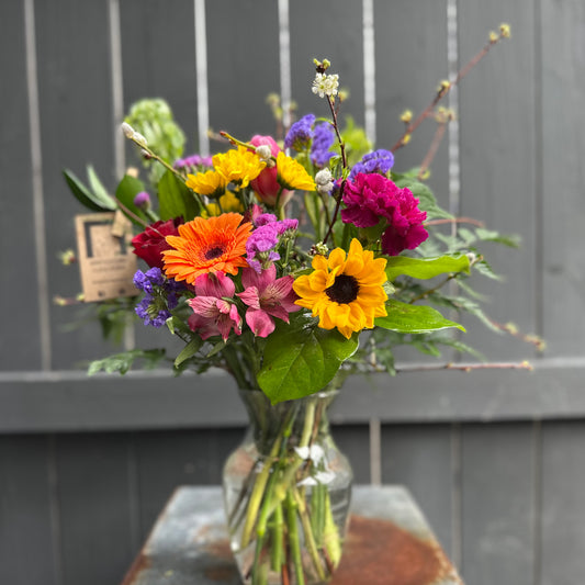 Mothers Day Small Bouquet in Vase